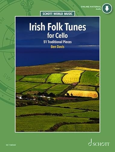 Irish Folk Tunes for Cello: 51 Traditional Pieces. Violoncello. (Schott World Music)