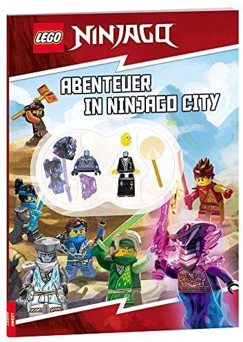LEGO® NINJAGO® – Abenteuer in Ninjago City: mit Zwei LEGO® Minifiguren Meister Wu und Aspheera