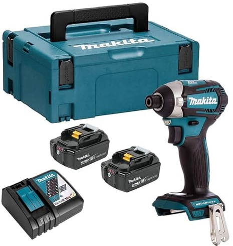 Makita DTD154RMJ Schlagschrauber, 18 V LXT 175 Nm (2 x 4,0 Ah) aus Makpac
