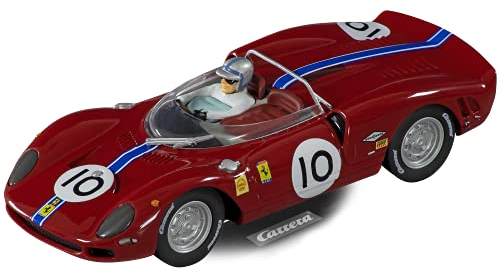 Carrera Digital 132 I Ferrari 365 P2 No.10 I Auto für Rennbahn | Rennbahnen und lizensierte Slotcars | bis zu 6 Spieler | Für Jungs & Mädchen ab 8 Jahren & Erwachsene
