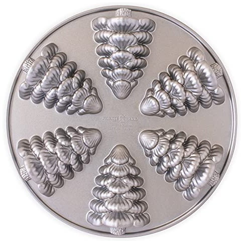 Nordic Ware Kuchenform, 2,5 Tassen, silberfarben