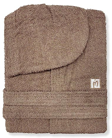 Nada Home Accappatoio in spugna di cotone Marta Marzotto uomo donna con Cappuccio 2665
