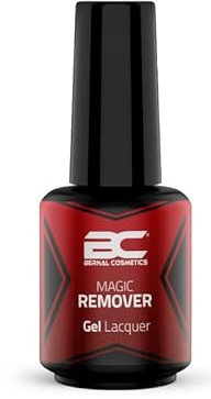 Removedor Quita esmalte semipermanente | Elimina el esmalte permanente fácil y rápido sin dañar las uñas | Magic Remover | Bernal Cosmetics