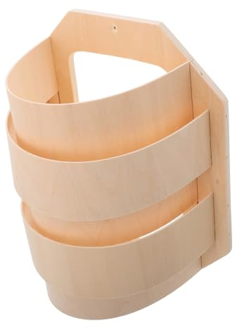 CONGARTENO Sauna Lampenschirm für Saunaraum Hitzebeständige Saunalampe LED Leichte Lichtabdeckung mit Weichem Licht Einfach zu Reinigen