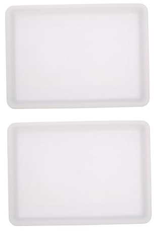 Veemoon 2 Stück Pigment Tabletts A3 Stapelbar Kunststoffschale Mit Hohem Rand Für Kinder Selbstgemacht Kunst Leicht Formstabil Für Schule Kindergarten Und Heimunterricht