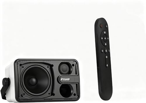Inwa 250W Bluetooth Outdoor Lautsprecher, Wireless Soundsystem für den Innen- und Außen, IPX5 Wasserdicht (1 Stück, Modell: MZ632, Bluetooth-Name: Sync Speaker, RMS 25W)