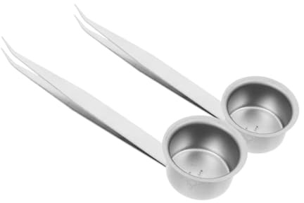 SAFIGLE 2 Stück Teiliges Eisen kerzenlöscher Langem Griff Docht flammenregler und Zange Vielseitiger Docht Flammenlöscher für Kerzen und Spirituslampen Robust und Elegant