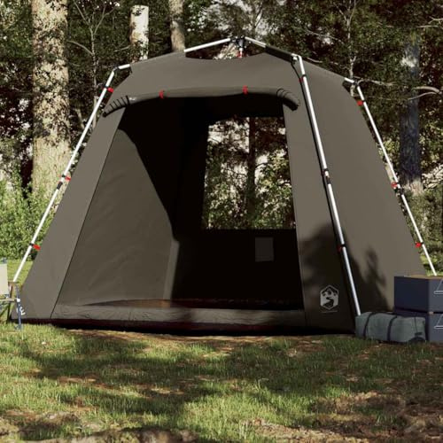 Yunovire Fisketält, personer, kamouflagemönster, quick release, vattentätt, vindtätt, UV-skydd, lätt, med E-anslutning, campingtält för strand, vandring, festival, resor och utomhusbruk