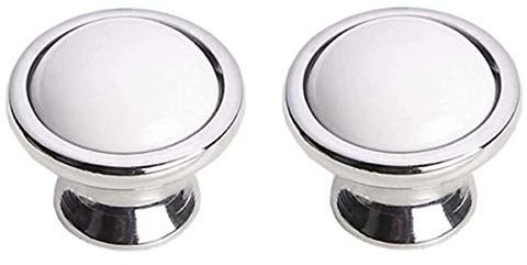 Creatwls 2pcs Europäischer Stil Schränke Schrank Tür Schublade Knöpfe Küche Möbel Griff Knauf Porzellan Möbelknöpfe