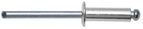 Blindniet Flachrundkopf 5 x 10 mm Aluminium-Stahl 500 Stück