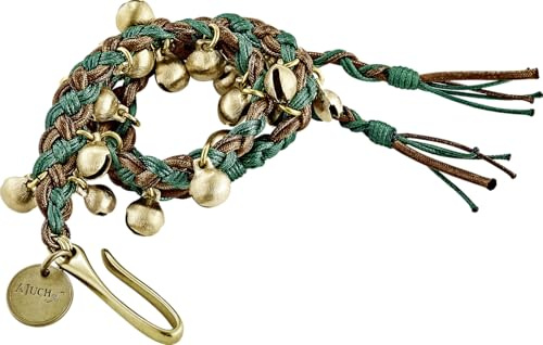 Meinl Cymbals Ajuch Brass Bells - Kleines Glocken Tamburin Soundeffekt für Schlagzeugbecken - Inklusive Leinentasche - Messing, Mehrfarbig (MABS) | Kleine Ajuch Bell mit Haken zum Anbringen an Schlagzeugbecken, Trommel oder Ständer, Inklusive Beutel, Messing