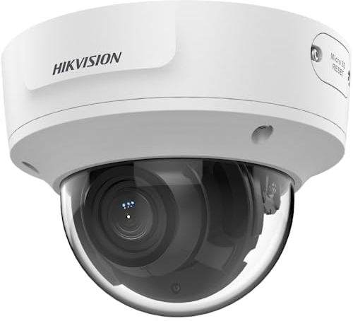 Hikvision DS-2CD3726G2T-IZS(7-35mm)(C) Dome Überwachungskamera mit 2 Megapixel, bis zu 50m Beleuchtung, professionelle Überwachungskamera, Acusense Kamera mit Fehlalarmfilter