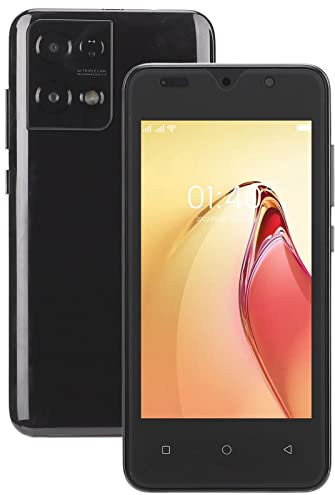 Reno8 Pro Entsperrtes Handy, 4,66 Zoll Vollbild 5 G Entsperrtes Smartphone, 2 GB RAM 32 GB ROM Android 6 Handy mit Gesichtserkennung, 2800 MA, H Erweiterbar auf Bis zu 128 GB(Schwarz)