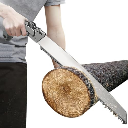 Scie à main pour la coupe du bois,Scie à main pour l'élagage des arbres | Outil de coupe de bois de scie d'élagage d'arbre à dents à trois côtés - Scie à main robuste pour le travail du bois, outils p
