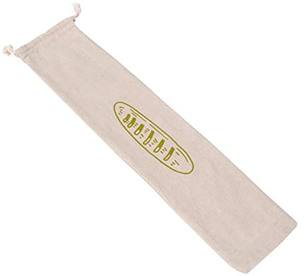 SOIMISS Linen Bread Pouch Reusable Drawstring Bread Storage Bag