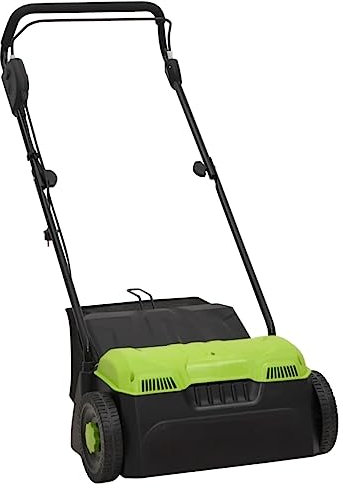 Brokky 93808 Arieggiatore Elettrico per Prato 2 in 1 1500 W-Scarificatore arieggiatore Elettrico per Prato