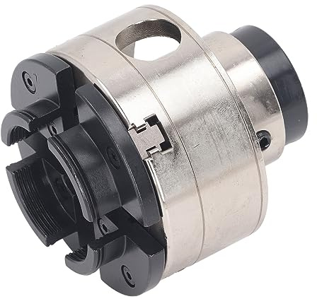 Itonash 3,75 Pulgadas de Torno, Acero de Aleación 4 Fuck de Mordaz con 1 Pulgada X 8tpi a M33 X 3.5tpi Adaptador, para Pequeños Tolores Molinos de Fresadoras