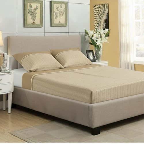 Jenny Sesal Set completo letto in Flanella Anti-Pilling - Auren Singolo, una piazza e mezza e matrimoniale - Calde e morbide al tatto (Tortora, Una piazza e mezzo, Spina di pesce)
