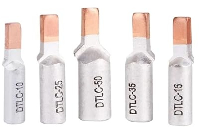 5/10PCS Copper Aluminum Terminal GTL DTL DTLC GTLA GTLC Cable Crimp Terminal Wire Connector Bare Lugs Metal Circuit Breaker(DTLC Series,5pcs,70mm2)