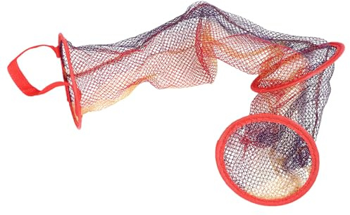 Alipis Filet à Poissons Pliable 15 X 90 Cm Mailles Fines et Revêtement Adhérent, Piège à Vairons Portable pour Pêche en Extérieur, Panier à Crevettes Léger et Compact pour Loisirs