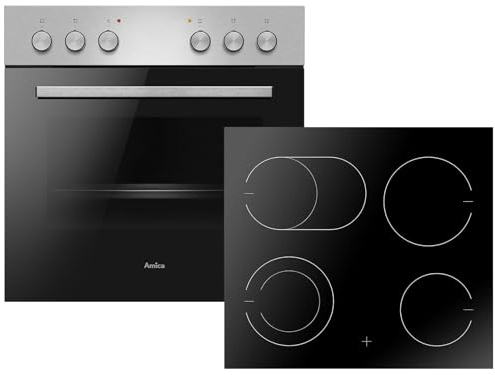 Amica EHC 209002 EC Set Einbauherd EH 923 640 E + Glaskeramikkochfeld EC 742 100 C