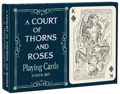 A Court of Thorns and Roses Official Playing Card Set (Night Court Inner Circle): 2-Deck Set--from the ACOTAR Collection