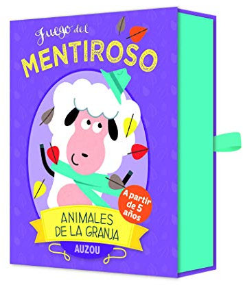 Auzou 85781 - Juego del Mentiroso: Animales de la Granja