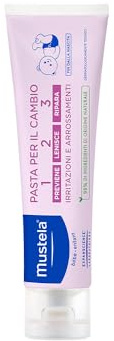 Mustela Pasta Cambiador, Crema Pañal con Perseosa de Aguacate BIO, Uso Diario para Bebés y Niños - Previene, Calma y Alivia las Rojeces, 98% Ingredientes de Origen Natural (150ml)