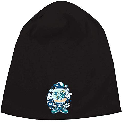 Cartoon Style Fish Tank Urban Pets Pet Jersey Beanie Hut Dünne Slouch Cap Unisex One Size