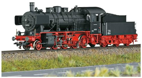 Trix H0 22908 H0 Güterzug-Dampflok BR 56 der DR