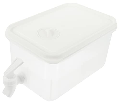 DOITOOL Cold Kettle with Faucet Water Bottle Chilling Stones for Drinks Containers with Lids 5 Gallon Water Jug Drink Dispenser Drink Containers Parties Desktop Drink Dispenser