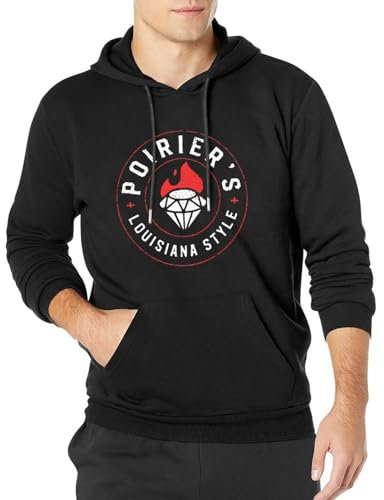 laita Dustin Poirier Louisana Style Hot Sauce Logo Men's Hoody Size S to 3XL Black XL