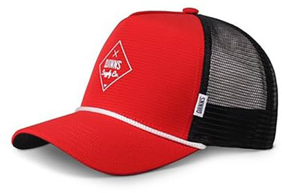 Djinns - Rubber Ripstring (red) - Trucker Cap Meshcap Hat Kappe Mütze Caps