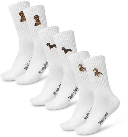 Made by Nami 3 Paar Lustige Socken Damen & Herren mit Motiv im Set Festival Accessoires