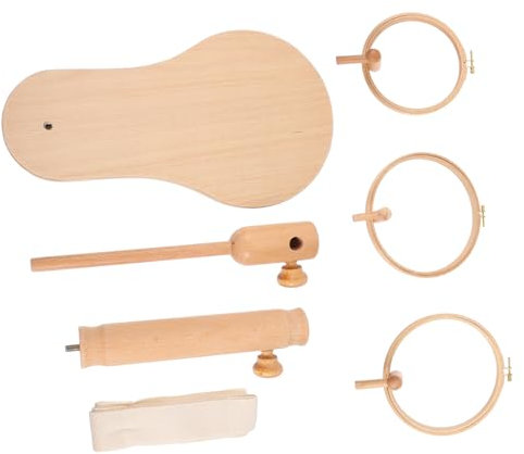 STOBOK 1satz Verstellbarer Holz Stickständer Für Kreuzstich Und Handarbeiten Stabiler Stickrahmen Aus Massivem Holz Für -projekte Und Freihändiges Arbeiten