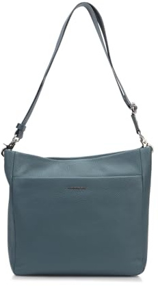 Mandarina Duck Mellow Leather Crossover, Mujer, Iron