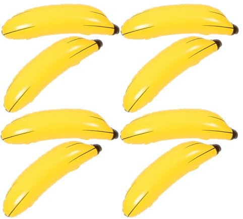 ERINGOGO 8stücke Teiliges Aufblasbare Bananen Spielzeug Für Junggesellenabschied Partydekoration Für Drinnen Und Draußen Spaß Für Erwachsene Und Unvergessliche Momente