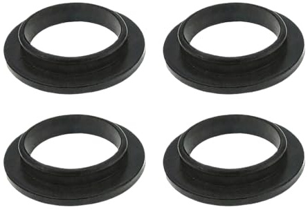 40mm Drain Washers Convex Sealing Ring - 4 Pack Sink Hose Washer Replacement Gasket for Plumbing, Waste Pipe Fittings & Basin Seals