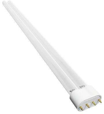Pondlife UVC Lampe 18 Watt, PL‑Ersatzlampe für Teichfilter und UV‑Klärer | 2G11 4‑Pin‑Sockel, 253,7 nm UV‑C, Hochreines Quarzglas (92% UV‑Abgabe), ca. 215 mm Länge