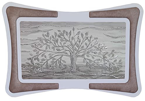 oggettando QUADRO CORNICE ALBERO DELLA VITA ARGENTO Arredo soggiorno salotto camera da letto cucina ufficio bar ristorante Regalo utili, originali ed economic regalo MISURE 90X60 (rame)