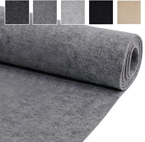 Trident Distributions 4 Way Super Stretch Lining Carpet for Camper Van Motorhome Car Vehicle Interior, Conversion Lining, Carpet Lining, Campervan Accessories, Glue Not Included, Anthracite, 2 x 2m