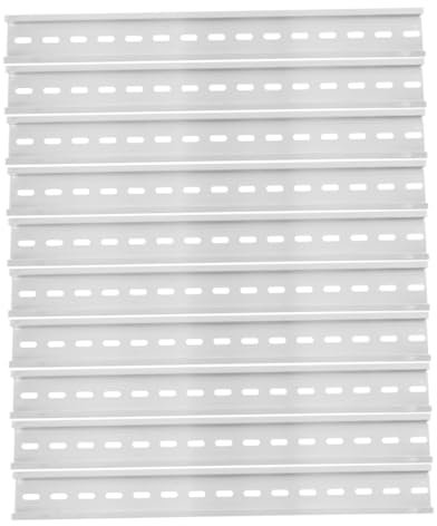 BUGUUYO 10stücke Teiliges Aluminium Din-schienen Montageprofil Für Elektrische Installationen Einfache Installation Rostfrei Vielseitig Einsetzbar Industrie Und Büro
