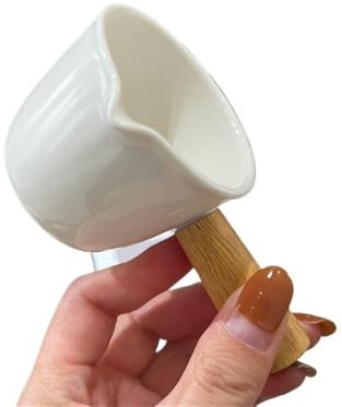 Såsskål Mini kaffemjölkkanna med handtag västerländsk matsåsskål gravy boat Såskanna