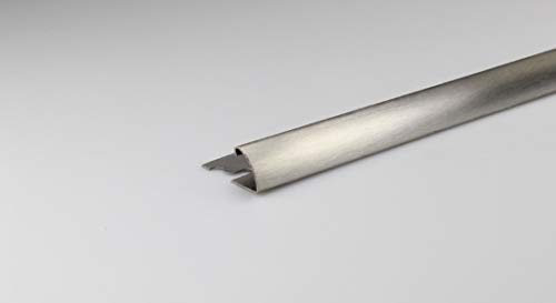 Profilo Jolly Per Piastrelle In Acciaio, Con Bordi Arrotondati. Larghezza Mm. 32.