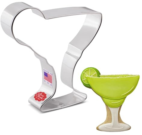 Ann Clark Margarita Glass Cookie Cutter, 4 Made in USA