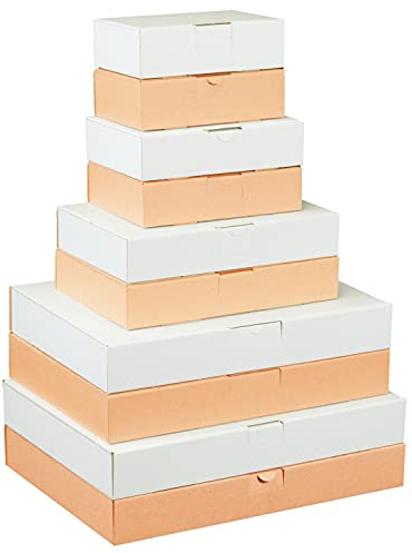 smiley pack 50x Maxibriefkartons 160x110x50mm Braun Größe und Menge wählbar Versandkarton Warenpost Warensendung Büchersendung Postkarton DHL Hermes DPD GLS UPS Deutsche Post (50 Stück Braun)