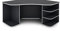 byLIVING Schreibtisch THANATOS / Gaming-Tisch in Anthrazit mit Kanten in Weiß / Eck-Schreibtisch mit viel Stauraum und XXL Tischplatte / Computer-Tisch / PC / Arbeits-Tisch / 198x76x85cm (BxHxT)