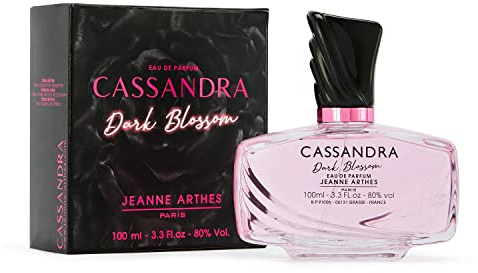 JEANNE ARTHES - Parfum Femme Cassandra Dark Blossom - Eau de parfum - Flacon Vaporisateur 100 ml - Fabriqué en France à Grasse