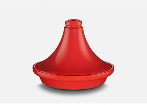 Tajine Roja rot aus Feuerpaste – D 32 cm – 6 bis 8 Personen
