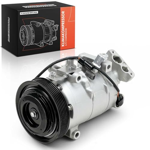 Frankberg Compressore dell'aria condizionata con frizione Compatibile conIV Grandtour K9A/M/NIV Berlina B9A/M/N Scénic IV J9 Replace# 926003123R, compreso l'olio preconfezionato